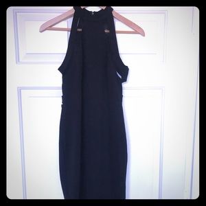 Beautiful sexy yet classy black cocktail dress
